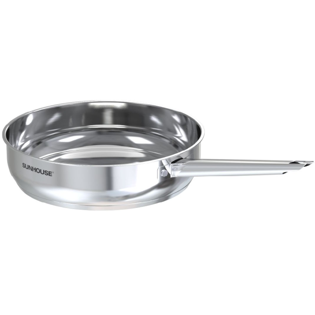 Chảo inox 304 Sunhouse Healthy IN16M9