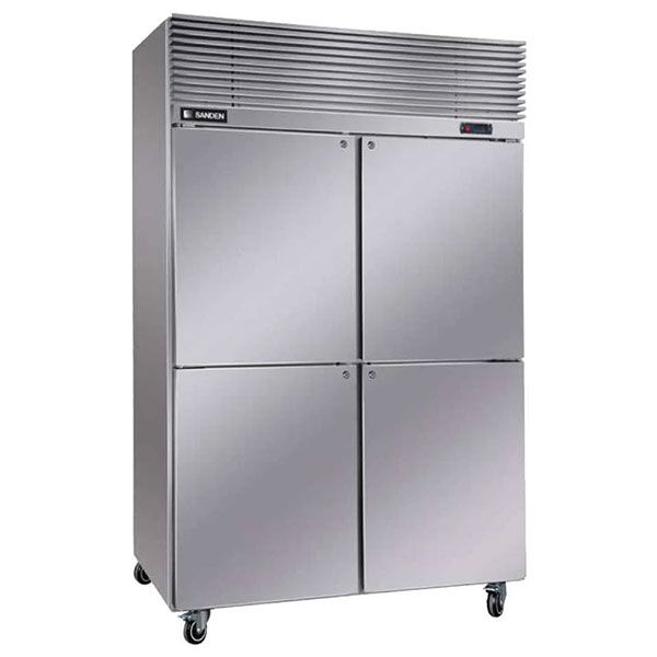 Tủ đông 4 cánh inox Sanden SRF-1232