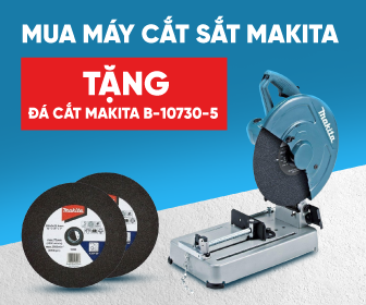 Mua máy cắt sắt Makita tặng đá cắt Makita B-10730-5