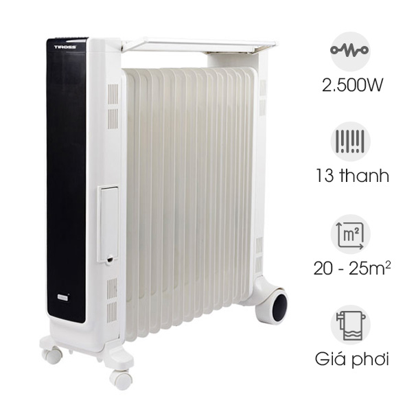 Máy sưởi dầu 13 thanh Tiross TS9213