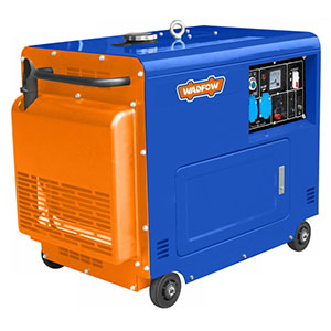 Máy phát điện chạy dầu Wadfow WDG2A50 - 5KW