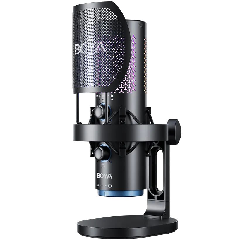 Microphone thu âm để bàn Boya K5