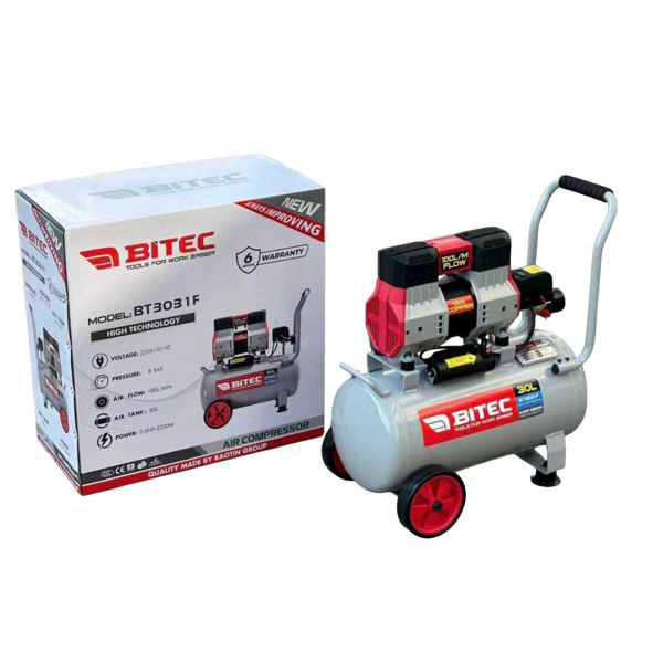 Máy nén khí không dầu Btec BT3031F