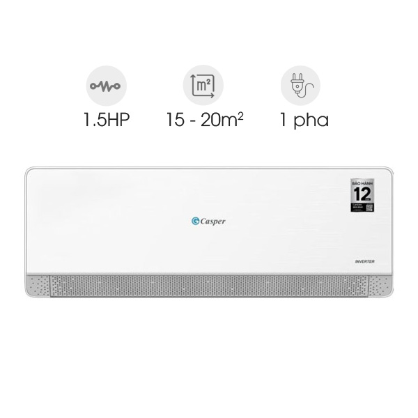 Điều hòa Casper inverter 12.000 BTU 2 chiều QH-12IU36A
