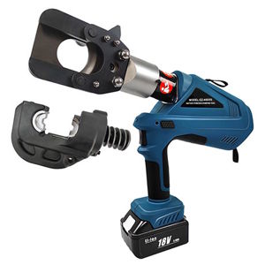 Máy ép cốt kiêm cắt cáp thủy lực dùng pin Changyou EM-400/55