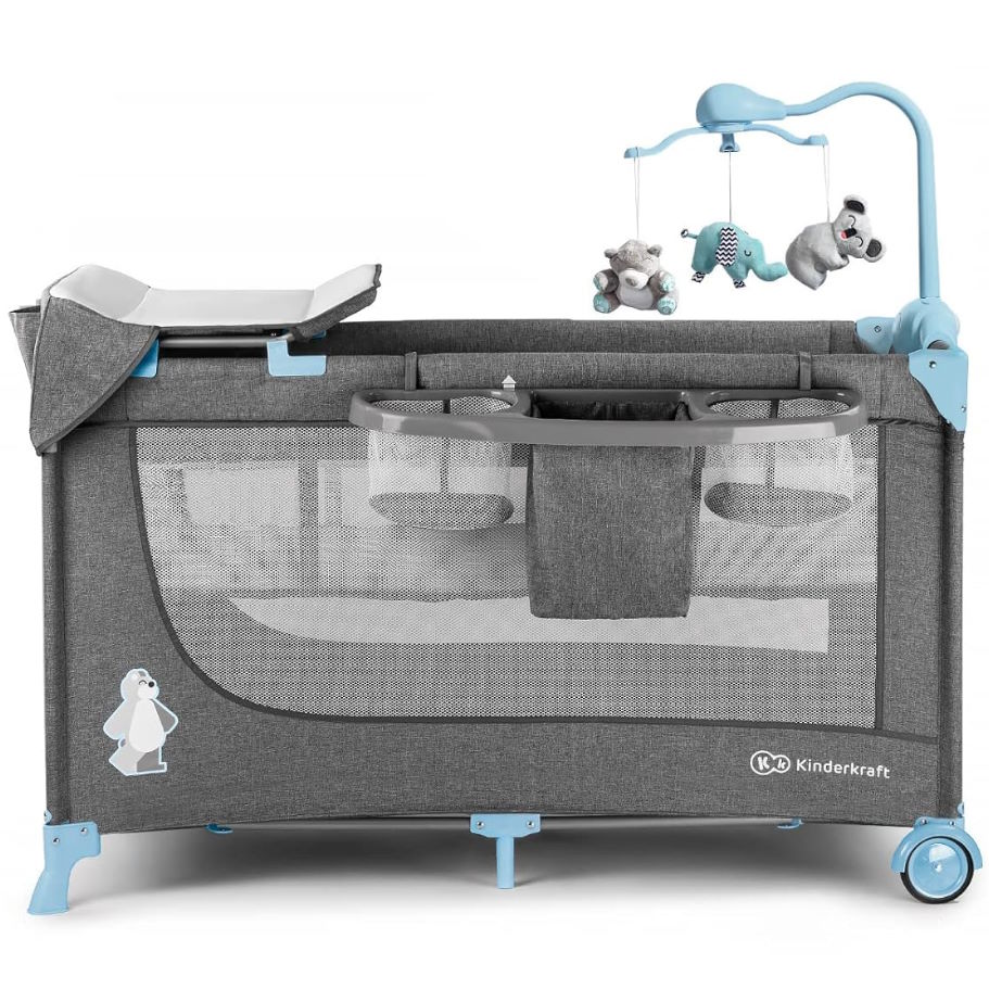 Nôi ngủ cho bé Kinderkraft Joy (KK.JOY-W.ACCE) có đồ chơi treo nôi