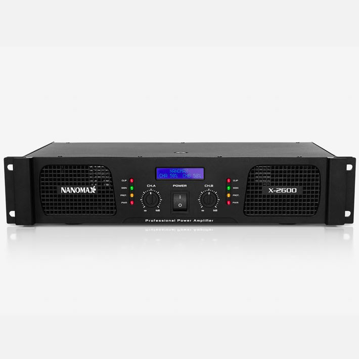 Main Nanomax Power Amply X-2600