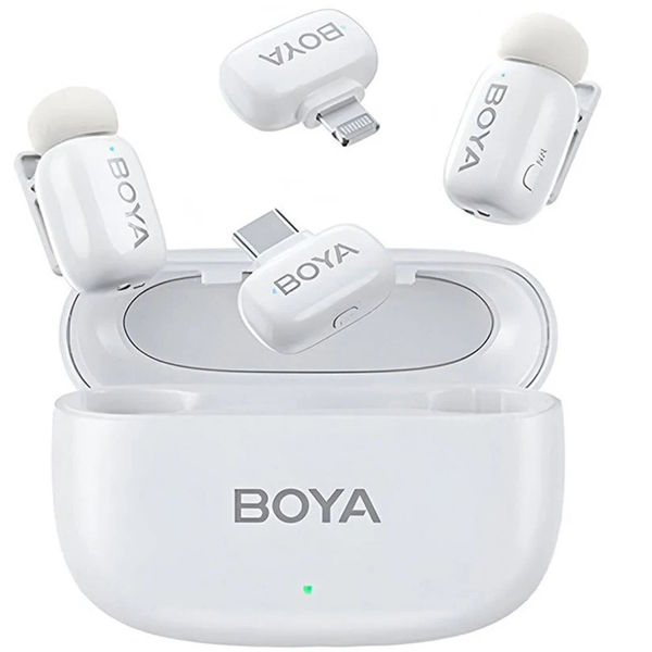 Micro không dây Boya mini-13 - Màu trắng