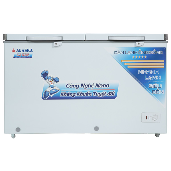 Tủ đông Alaska BCD-5068C (500L)