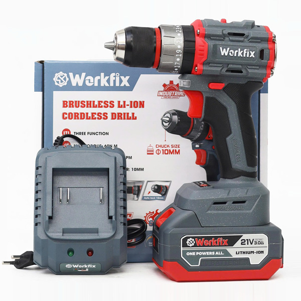 Bộ máy khoan Workfix WF-ID2110BL