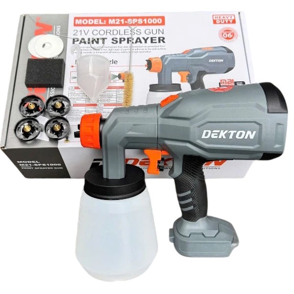 Máy phun sơn Dekton M21-SPS1000 (chưa pin, sạc)