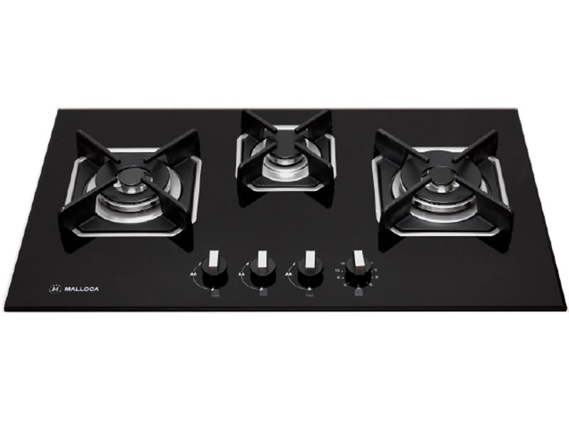 Bếp gas âm Malloca AS 9603B (3 vùng nấu)