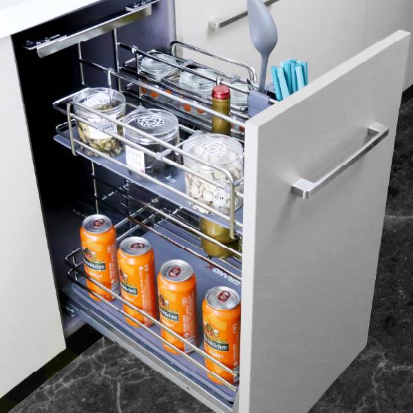 Giá dao thớt gia vị GrandX nan Oval SUS304 XK.40M2