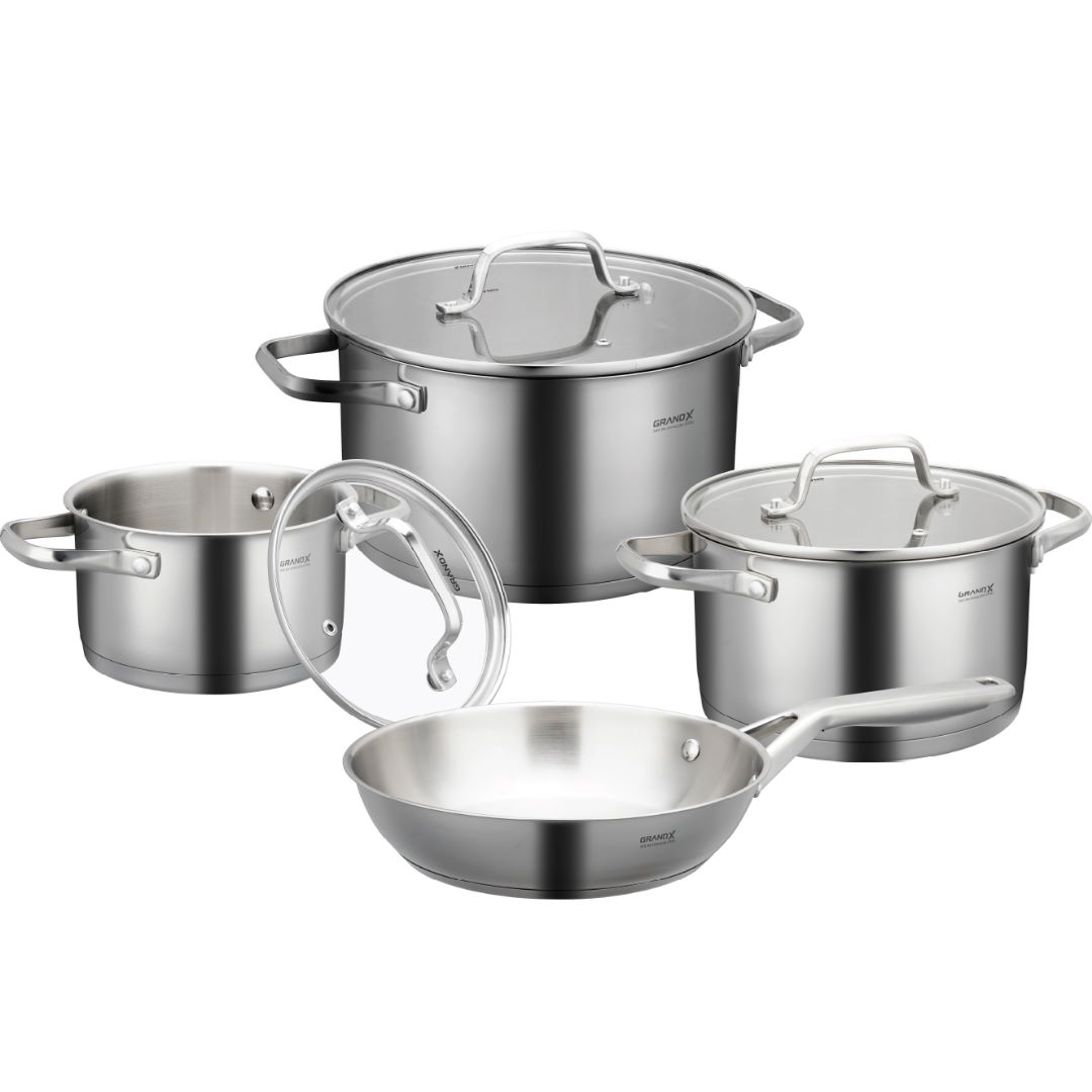 Bộ nồi chảo cao cấp GrandX GX605 Noble