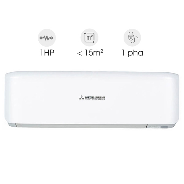 Điều hòa Mitsubishi Heavy 9.000 BTU 2 chiều Inverter SRK25ZSS-W5/SRC25ZSS-W5