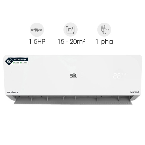 Điều hòa Sumikura 12.000 BTU 2 chiều APS/APO-H120/Morandi