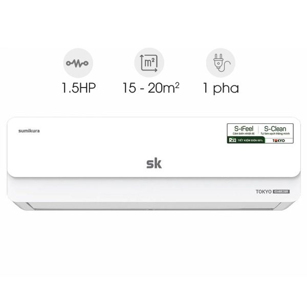 Điều hòa Sumikura 12.000 BTU 2 chiều Inverter APS/APO-H120/TOKYO