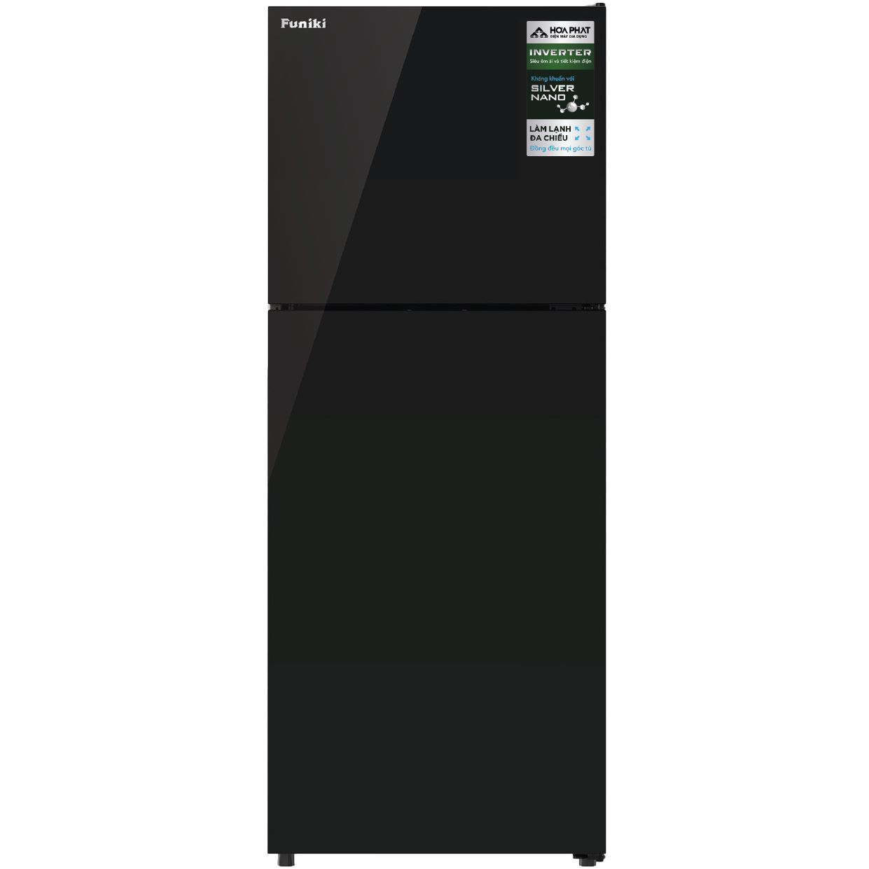 Tủ lạnh cánh kính Funiki Inverter HR T8209GB 209 lít