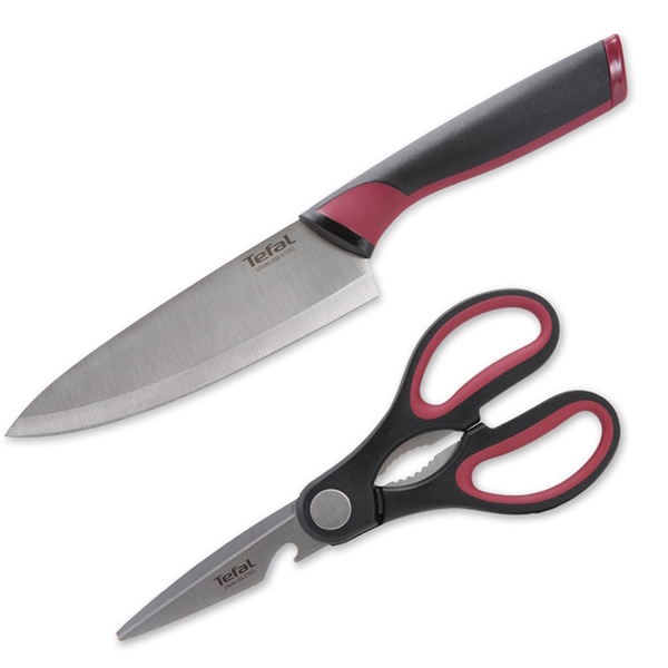 Bộ kéo và dao làm bếp 15cm Tefal Comfort K250S225