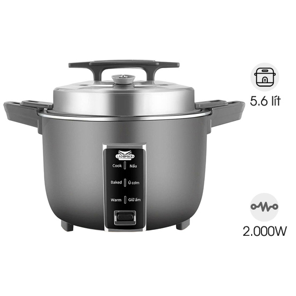 Nồi cơm điện công nghiệp Ladomax HA-7356 - 5.6 lít