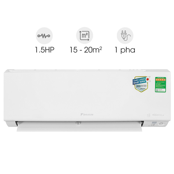 Máy lạnh Daikin 2 chiều Inverter 1.5HP ATHF35XVMV