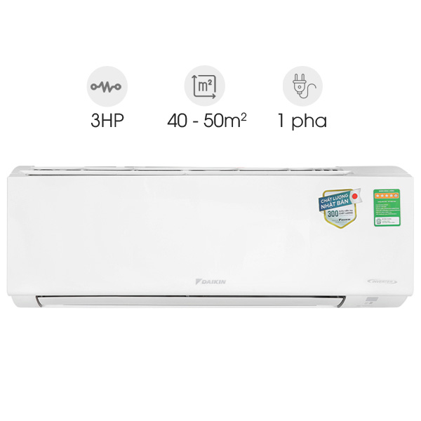 Máy lạnh 2 chiều Daikin Inverter 3HP FTHF71VAVMV