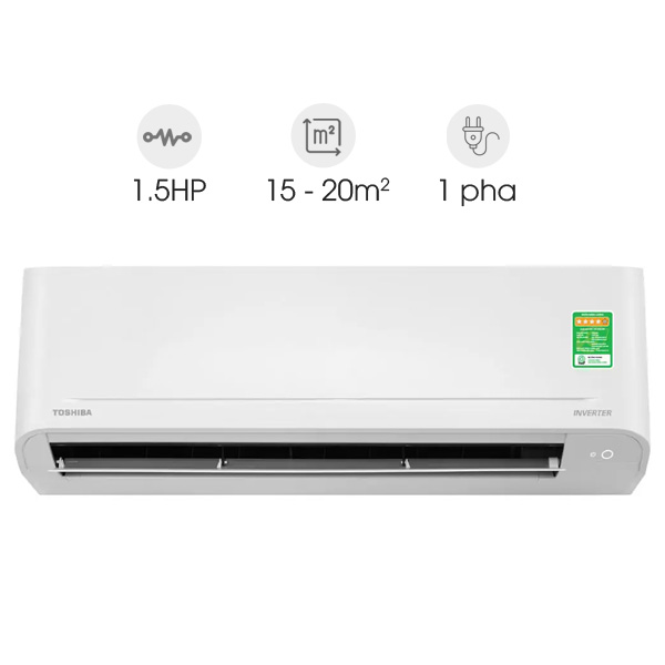 Máy lạnh Toshiba Inverter 1.5HP RAS-H13S4KCV2G-V