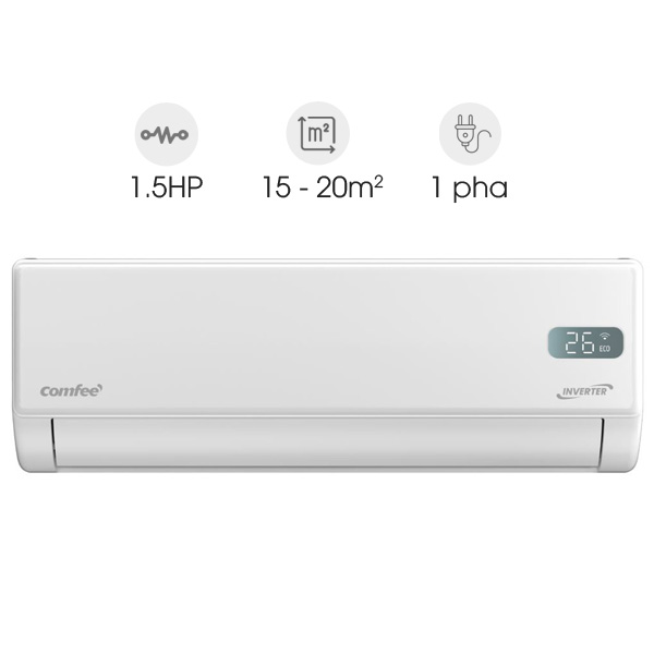 Máy lạnh Comfee Inverter 1.5 HP CFS-13VGPF