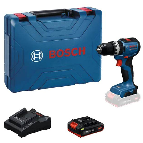 Máy khoan bắt vít động lực dùng pin Bosch GSR 18V-52 06019S01K5 (1 pin, 1 sạc)