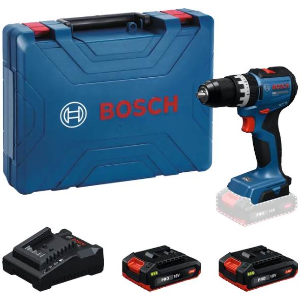 Máy khoan bắt vít động lực dùng pin Bosch GSR 18V-52 06019S01K9 (2 pin, 1 sạc)