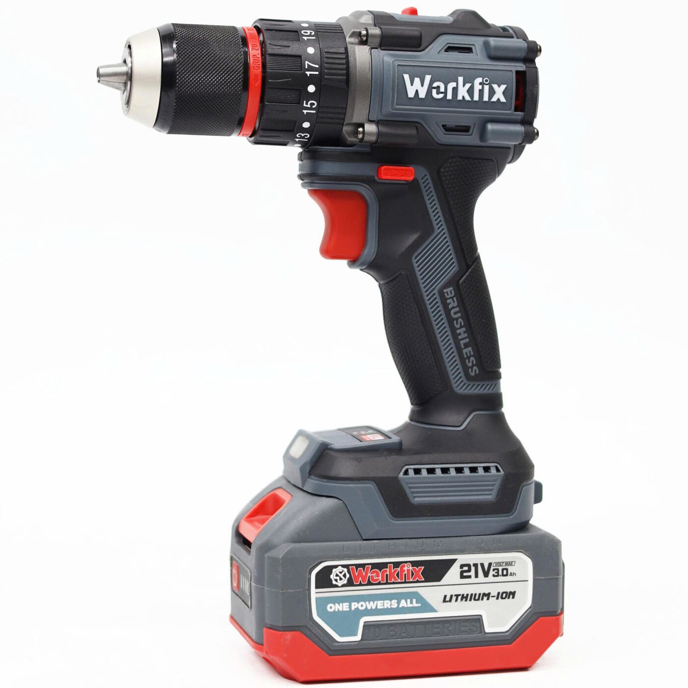 Máy khoan pin 13mm Workfix WF-ID1370BL (2 pin, 1 sạc)