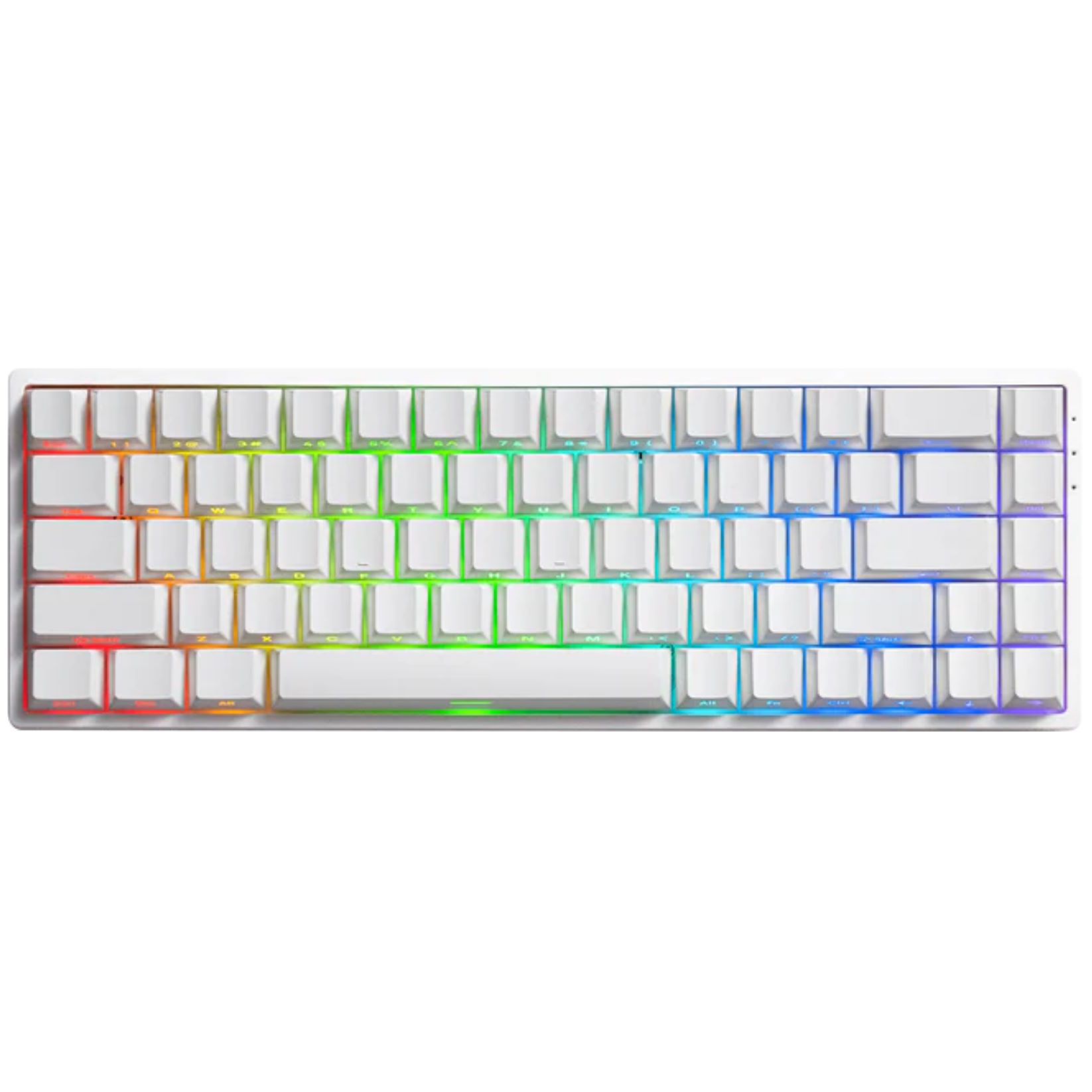 Bàn phím cơ MonsGeek FUN68 HE White Glare Magnetic switch