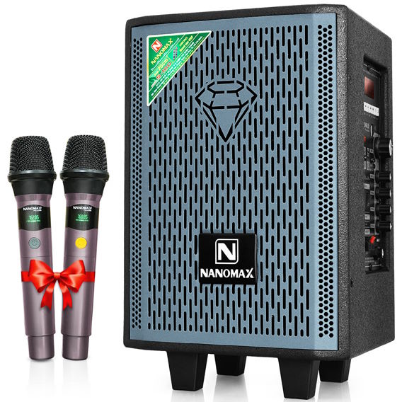 Loa karaoke Nanomax S-100 Bass 20cm
