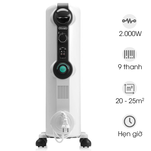 Máy sưởi dầu Delonghi TRRS 0920C