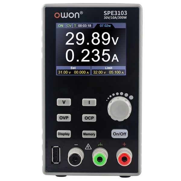 Nguồn một chiều Owon SPE3103 (0 - 30V/10A/300W, 1 CH)