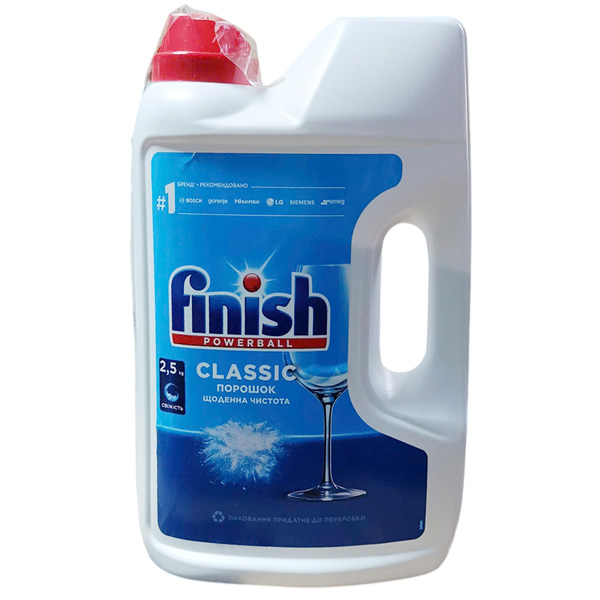 Bột rửa bát Finish 2.5kg
