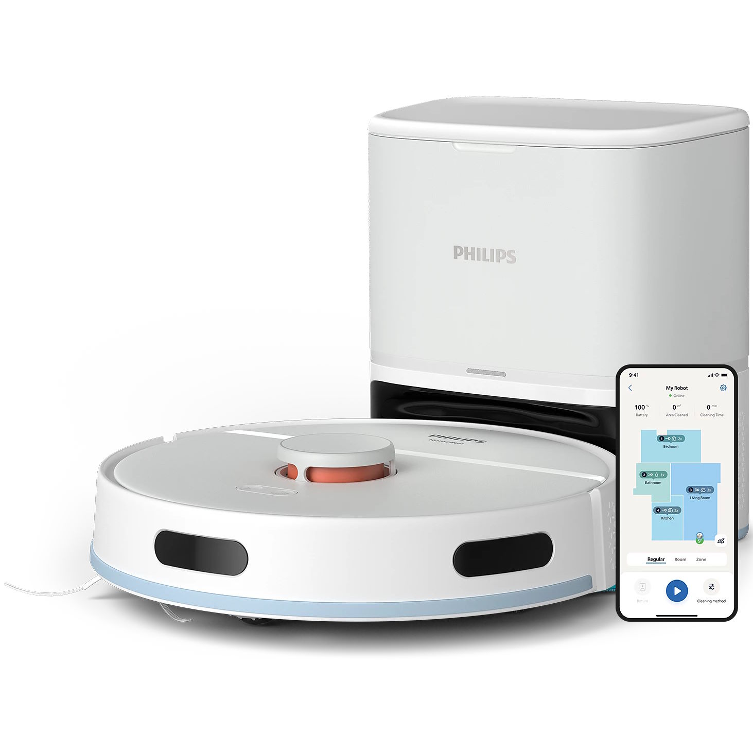 Robot hút bụi lau nhà Philips XU2100/25