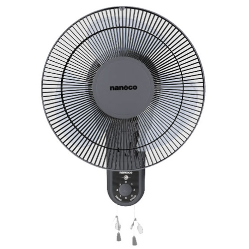 Quạt treo tường Nanoco NWF1218GR (30W, màu ghi)