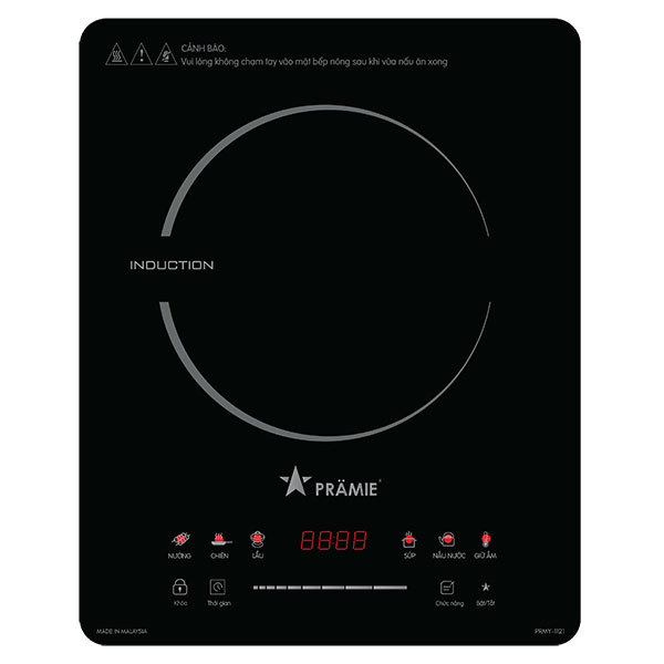 Bếp điện từ đơn Pramie PRMY-1121 (tặng kèm nồi)