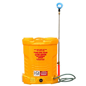 Máy phun thuốc trừ sâu, côn trùng điện Con Ong Vàng Li16 (1 pin)