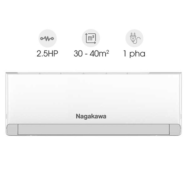 Điều hòa Nagakawa 24.000 BTU 1 chiều inverter NIS-C24R2U51