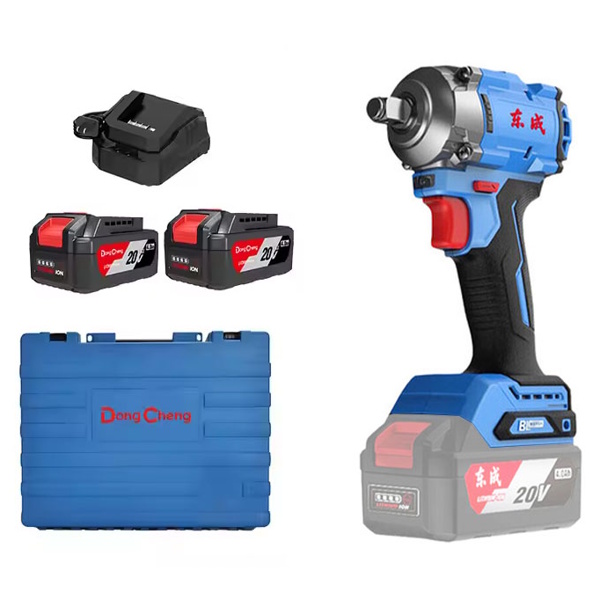 Máy siết bu lông dùng pin 20V DongCheng DCPB358EM (Kèm 2 pin 4.0Ah và sạc)