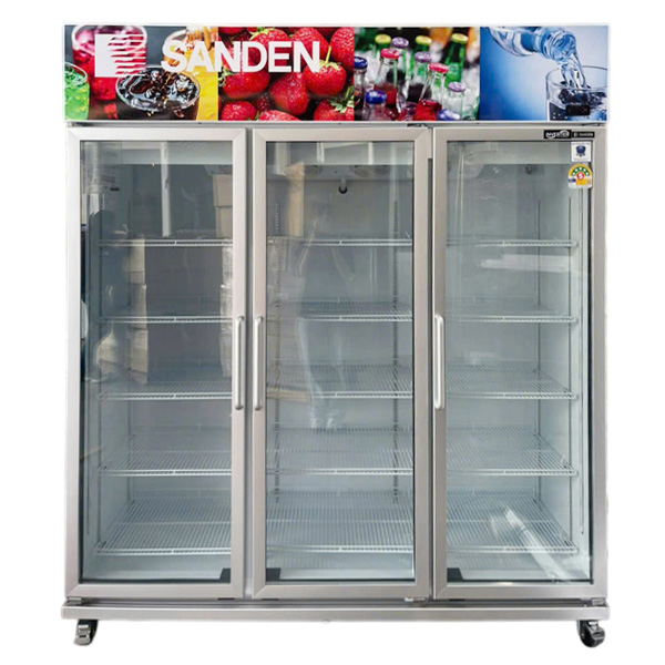 Tủ mát đứng 3 cánh kính Sanden OEM-1805i-inverter
