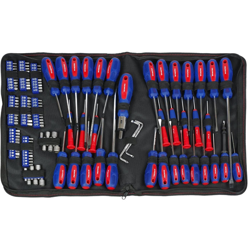 Bộ tua vít 130 chi tiết kèm túi đựng Workpro W000808