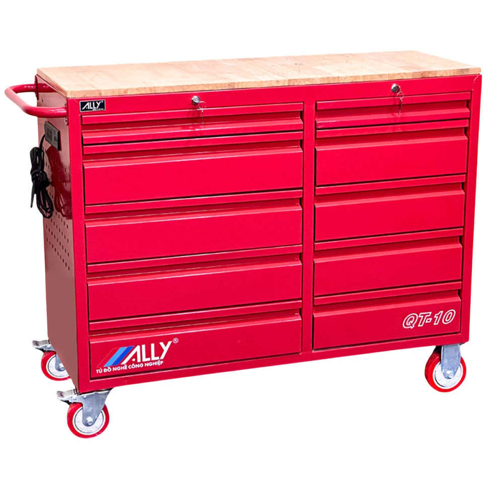 Tủ đựng đồ nghề 10 ngăn Ally QT-10