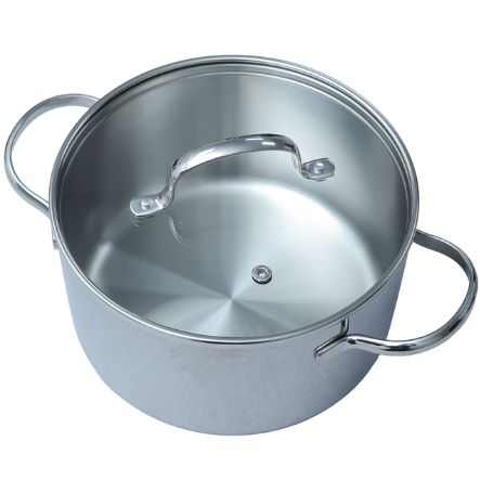 Nồi inox thân đáy liền Try-Ply Classic Pro Kaiyo 20cm KIC-6841