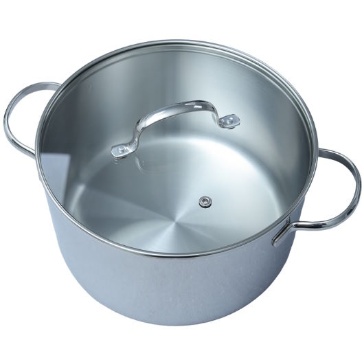 Nồi inox thân đáy liền Try-Ply Classic Pro Kaiyo 24cm KIC-6858