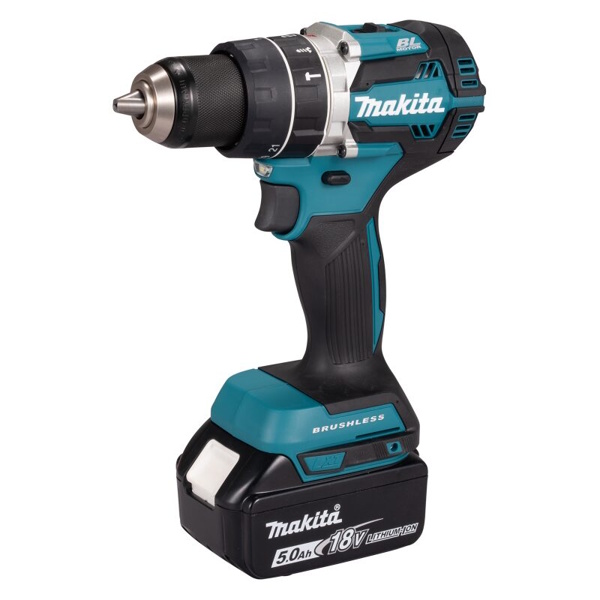 Máy khoan búa, vặn vít 18V Makita DHP484RT (sạc, 1 pin 5AH)