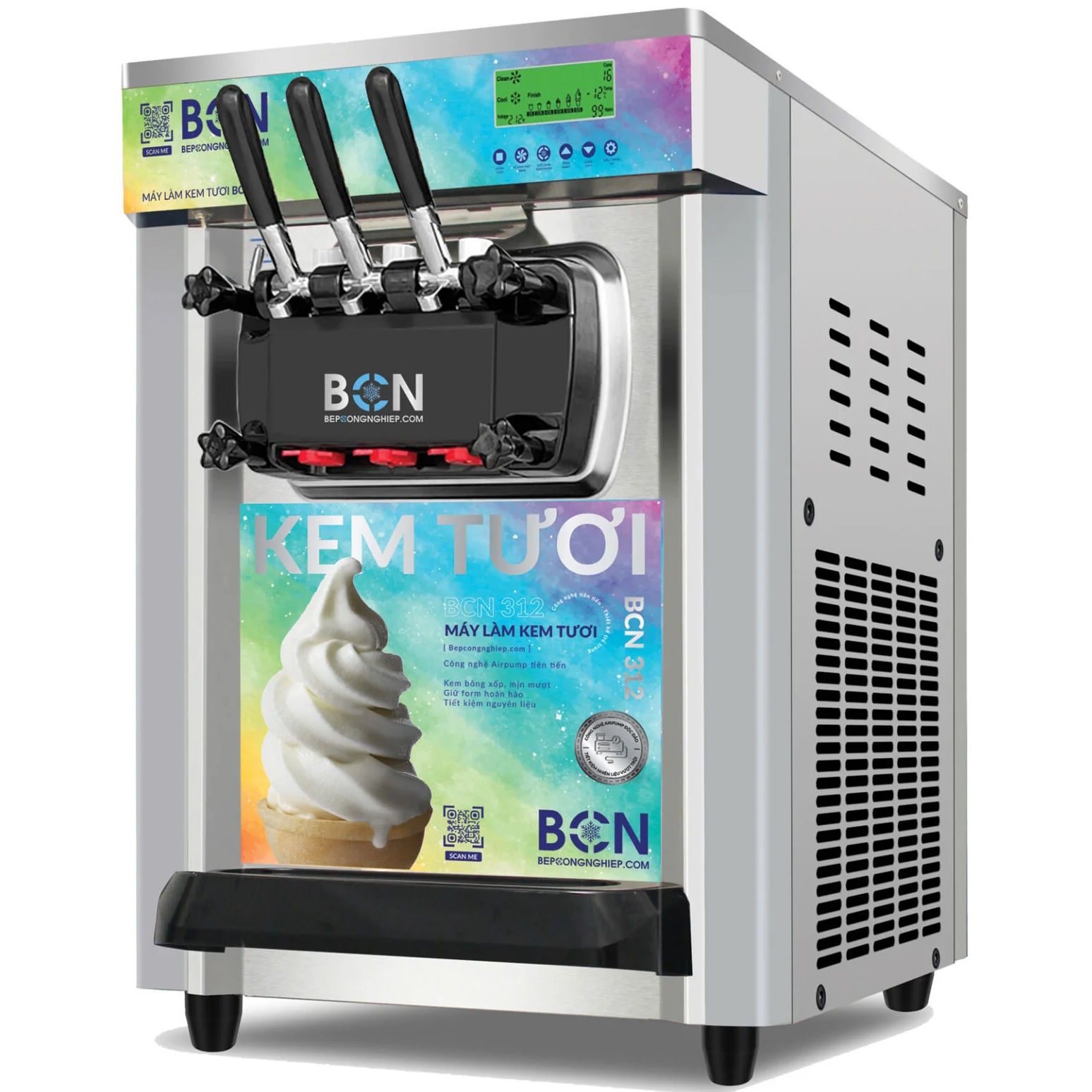Máy làm kem tươi BCN 312 (21-28L/h)