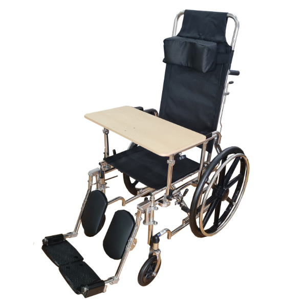 Xe lăn inox ngả nằm PN56